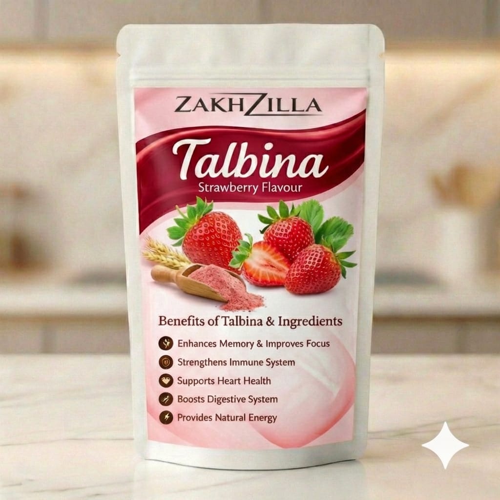 Talbina, strawberry flavour